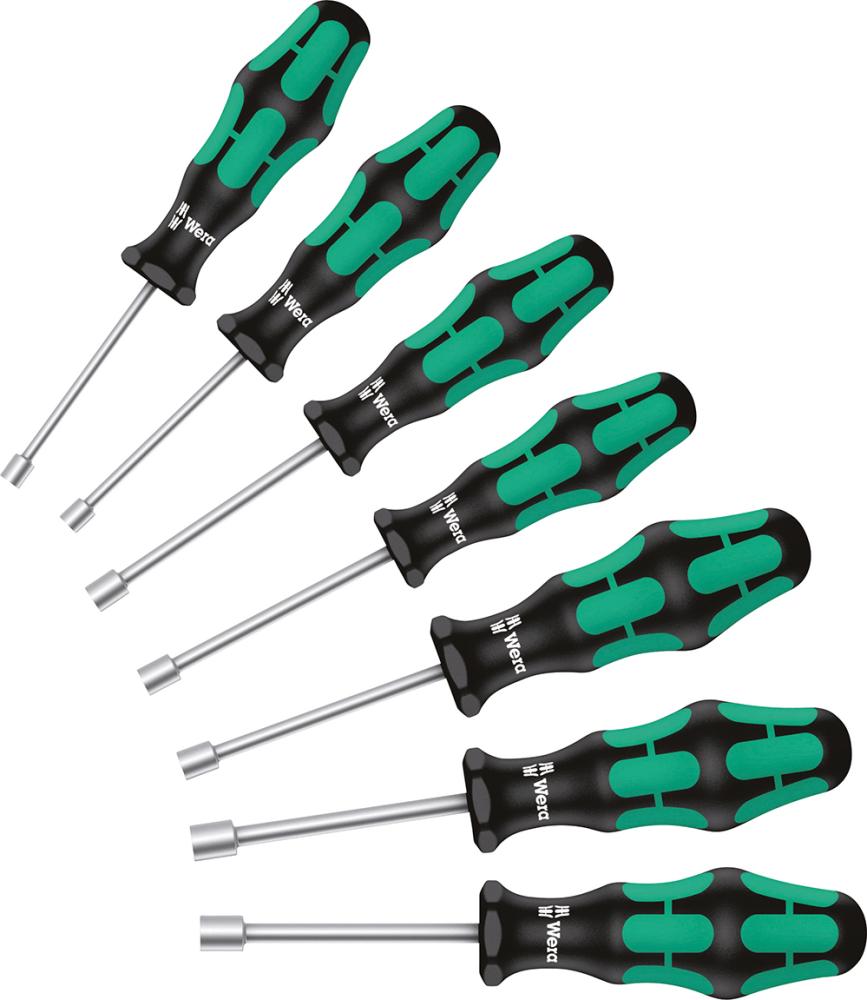Steckschlüssel- Schraubendreher-Satz HOLO7-teilig 5-13mm Wera