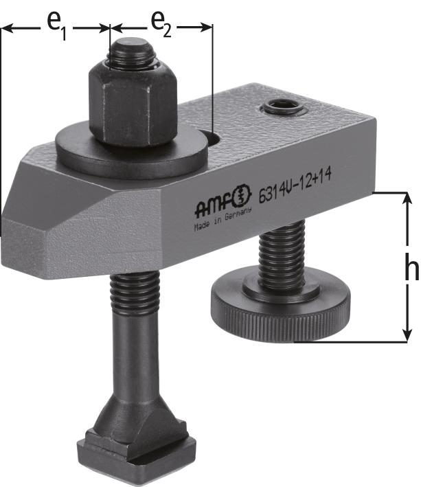 Spanneisen DIN6314V verstärkt 10/8-32mm AMF