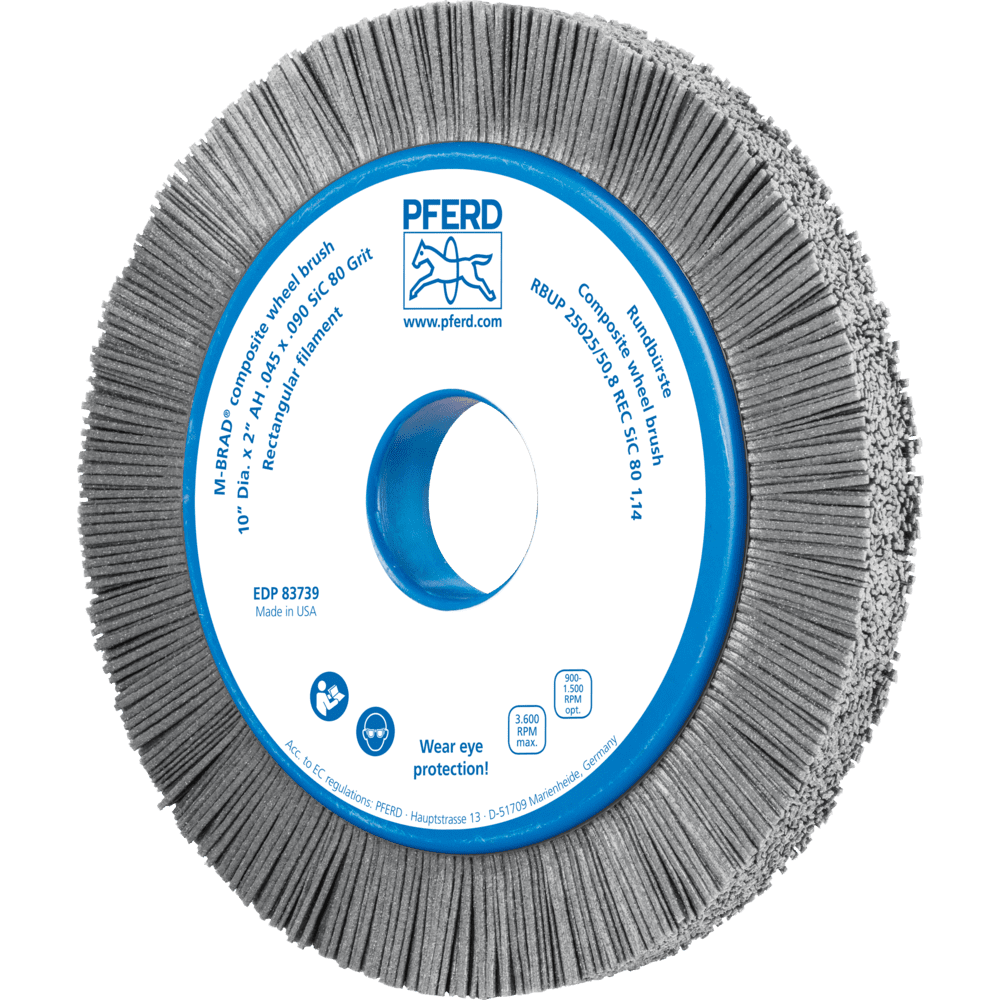 PFERD Bürsten mit Plastikkörper RBUP 25025/50,8 REC SiC 80 1,14