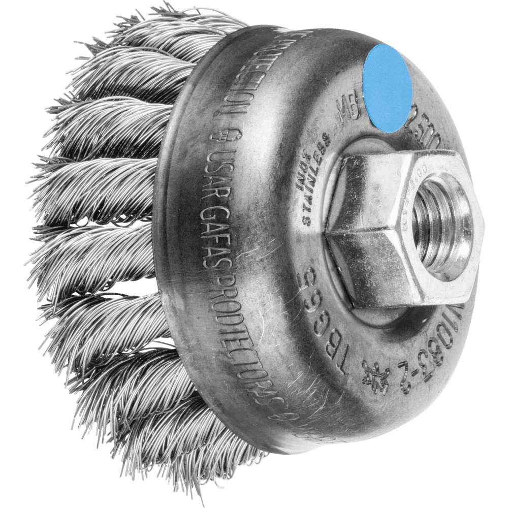 PFERD Topfbürsten mit Gewinde TBG 65/M14 INOX 0,35