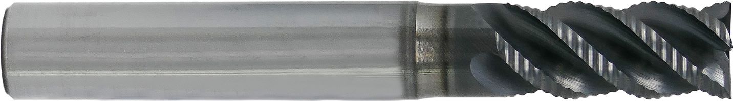 VHM-Schruppfräser Ø 12,00 mm, lang, 4Z, AlTiN