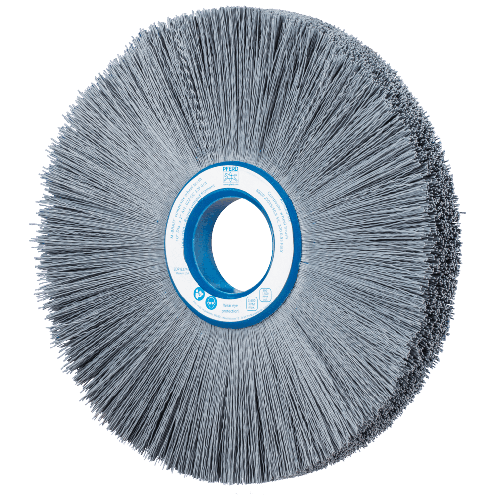 PFERD Bürsten mit Plastikkörper RBUP 25025/50,8 SiC 320 0,55 FLEX