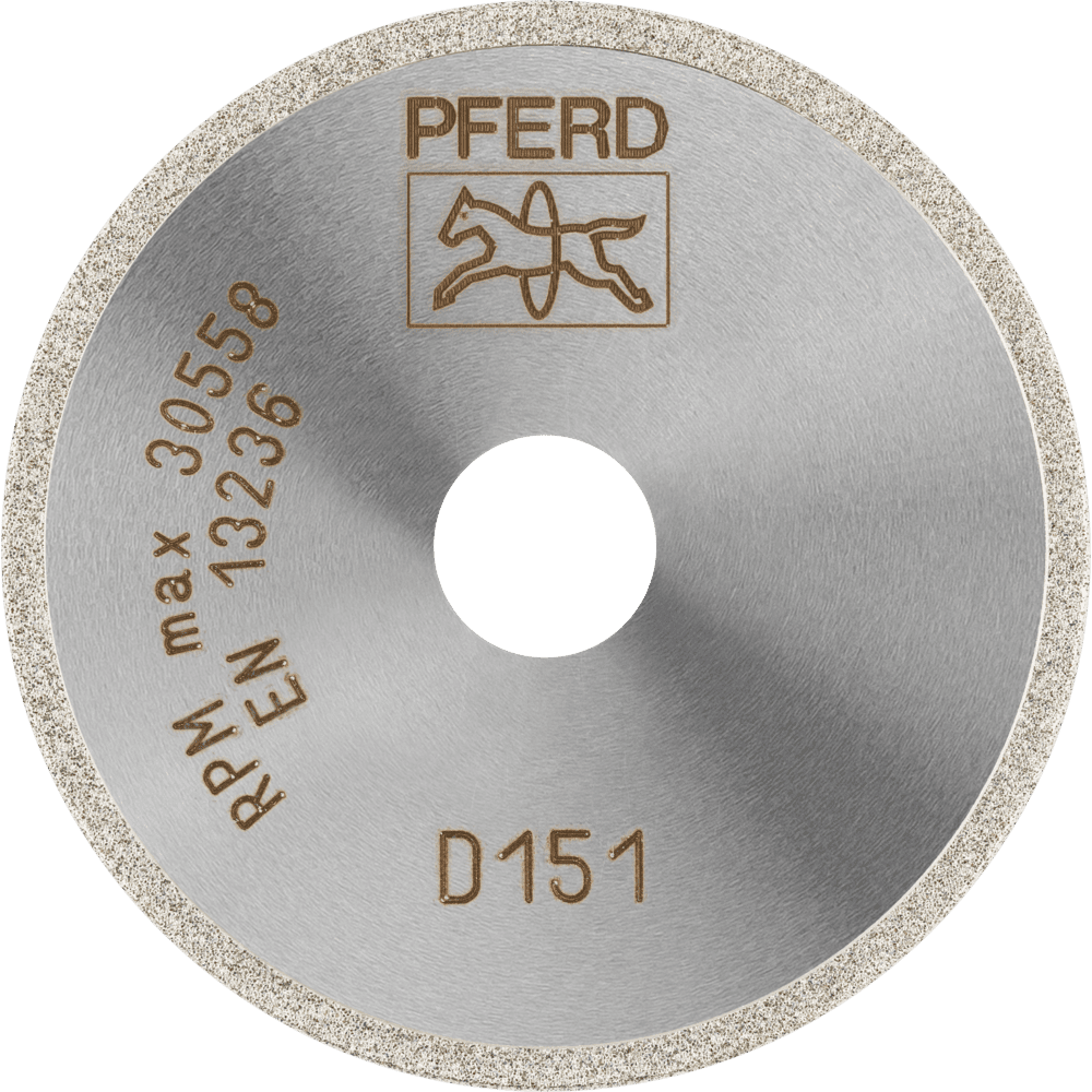 PFERD Dia.- und CBN-Trennwerkzeuge Galvanik D1A1R 50-1,4-10 D 151 GAD
