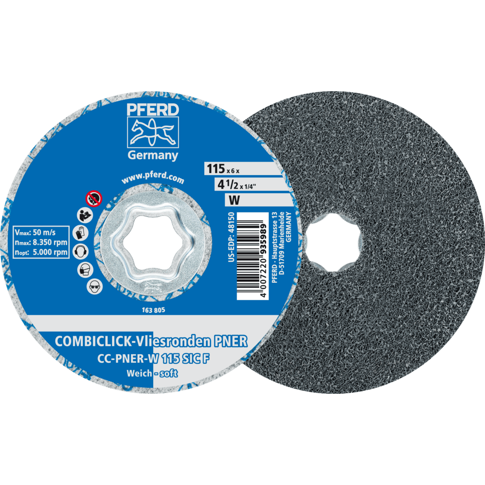 PFERD COMBICLICK CC-PNER W 115 SiC F