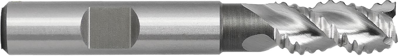 HSS-Schruppfräser für Aluminium Ø 6,00 mm, WR, lang, 3Z