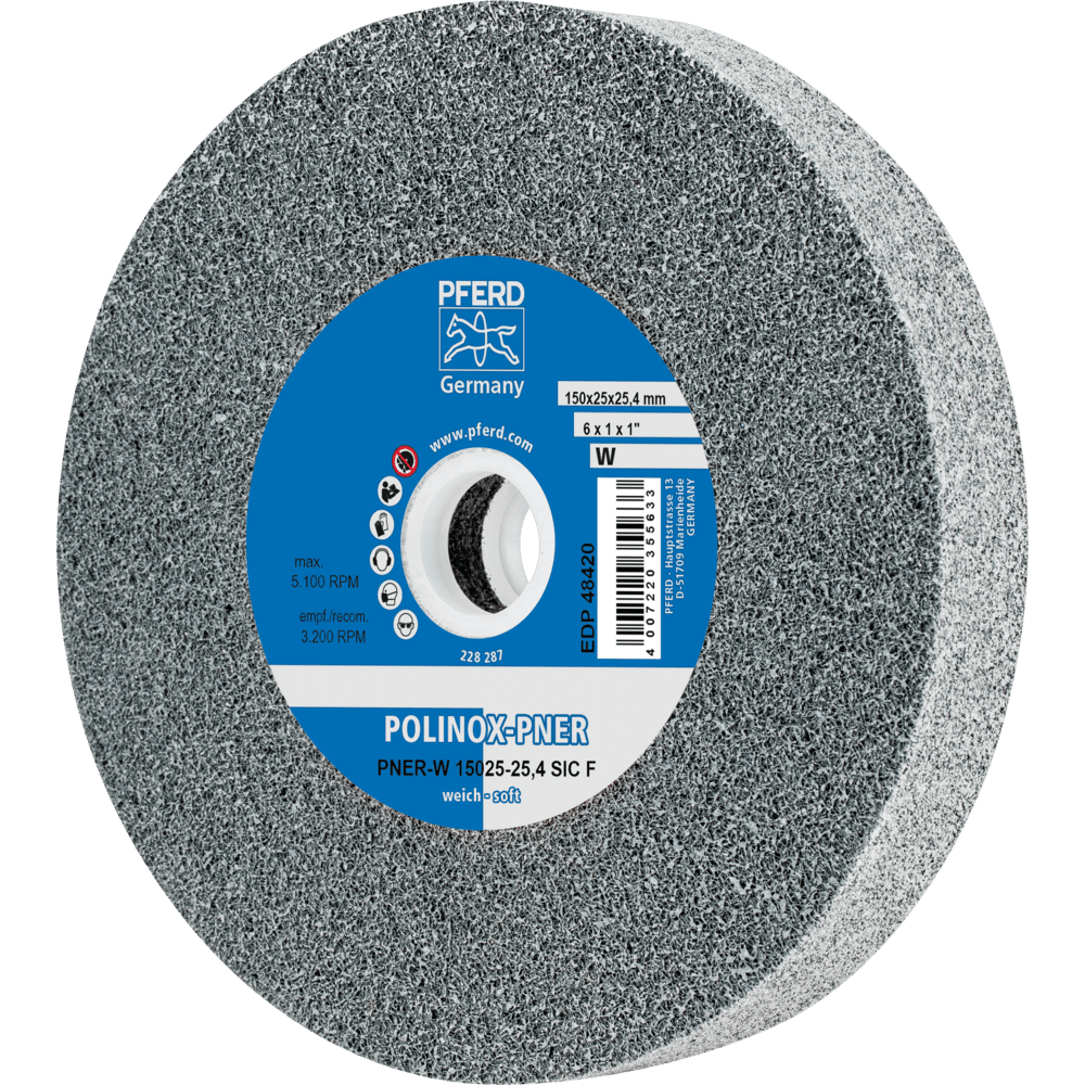 PFERD Vlieswerkzeuge PNER-W 15025-25,4 SiC F