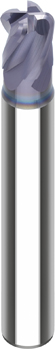 VHM-Torusfräser HSC kurz D1=4 D2=6 L2=6 L1=50 D3=3,6 L3=11 ER=0,3 Z=4