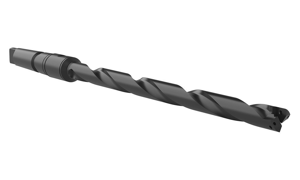 T-A® Halter Serie 1 überlang, spiralgenutet Morsekegel (Zoll) MK3