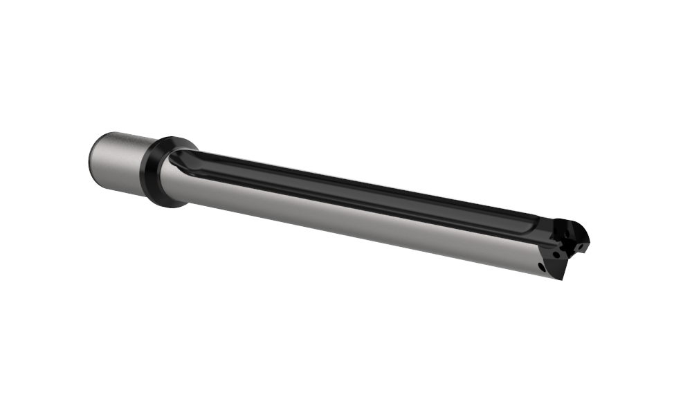 T-A Pro Bohreinsatzhalter Haltergröße C, Ø 28,50 - 31,60 mm (35,04 mm) Serie 2, 10xD Zylinderschaft zoll (mit Fläche) Ø 1-1/4"