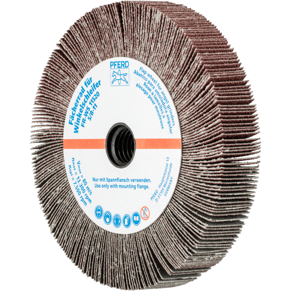 PFERD Fächerschleifwerkzeuge FR WS 11520 5/8-11 A 80