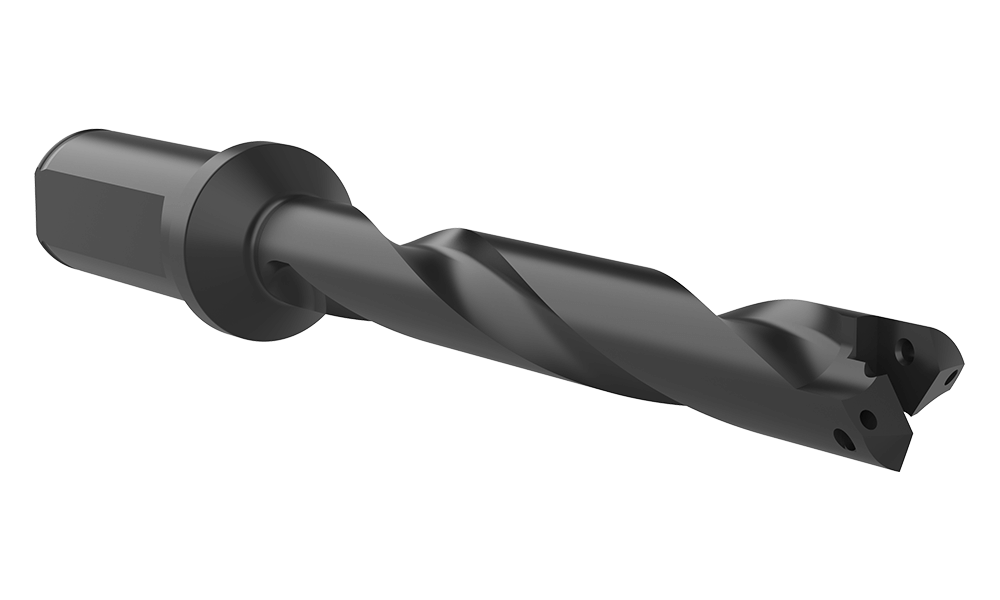 T-A® Halter Serie 1 mittellang, spiralgenutet Weldonschaft (Zoll) Ø 1