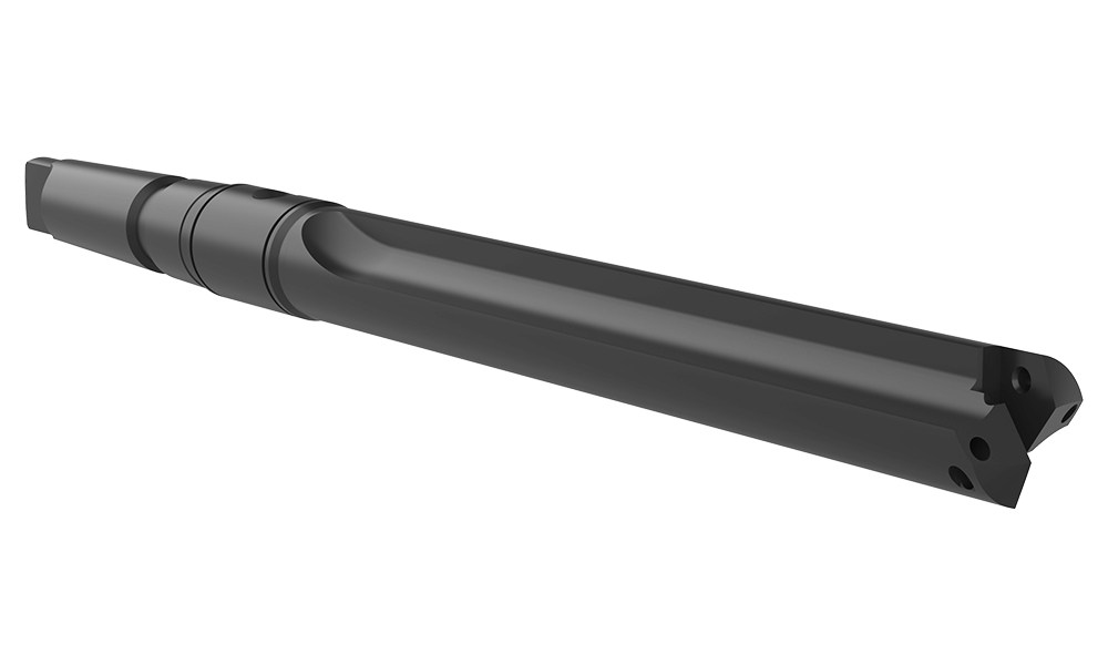 T-A® Halter Serie 2 standard, geradegenutet Morsekegel (Zoll) MK3