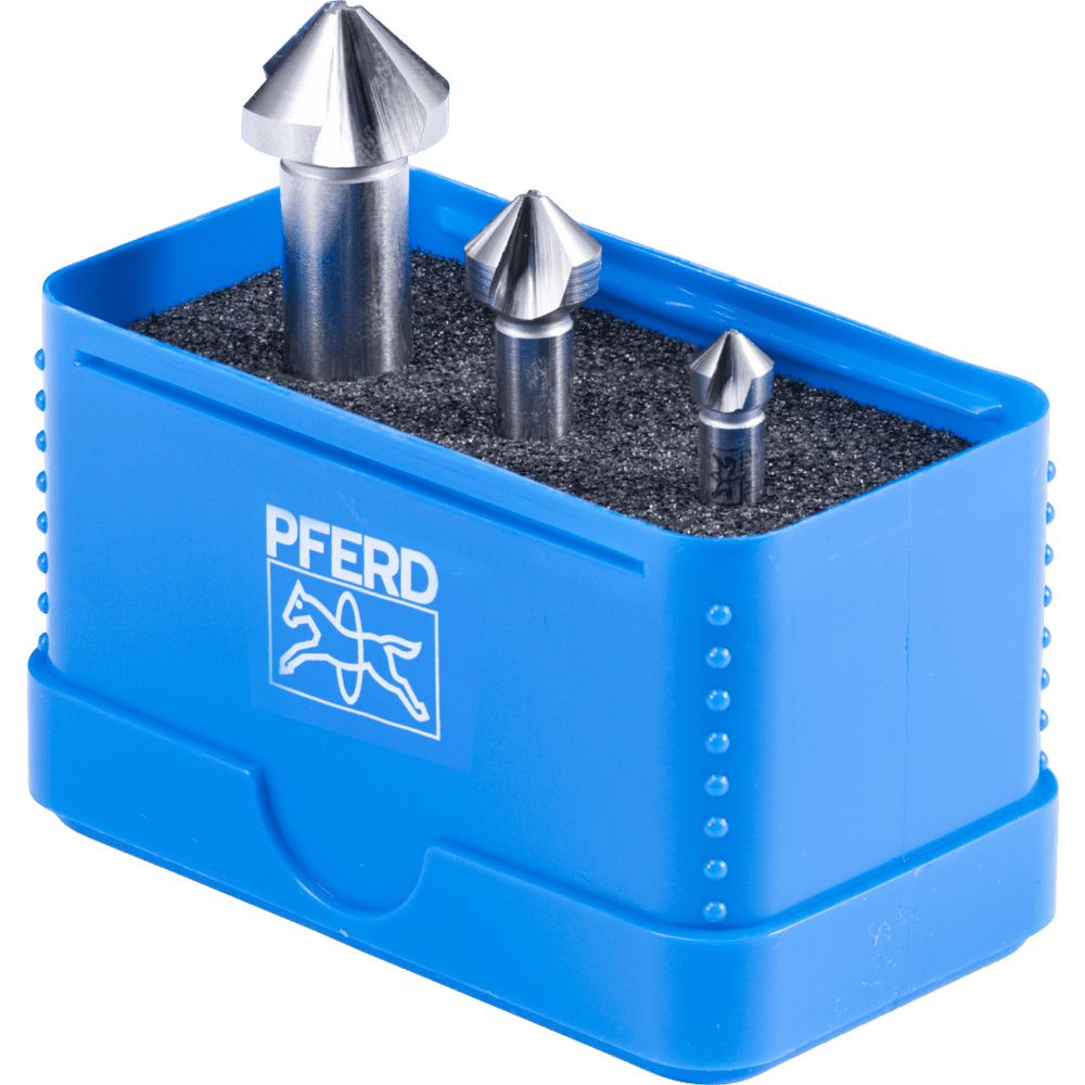 PFERD Bohr- und Senkwerkzeuge SET UGT HSS DIN335 C90° 3