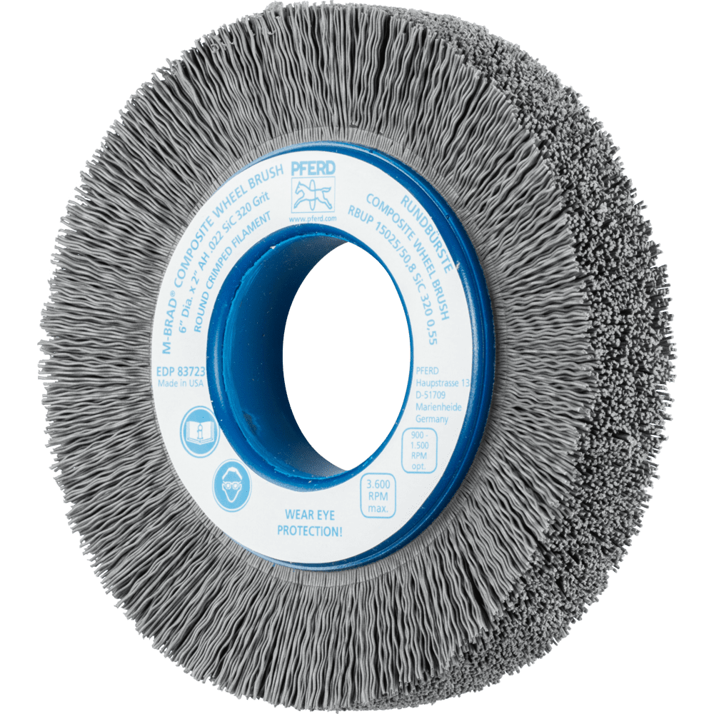 PFERD Bürsten mit Plastikkörper RBUP 15025/50,8 SiC 320 0,55