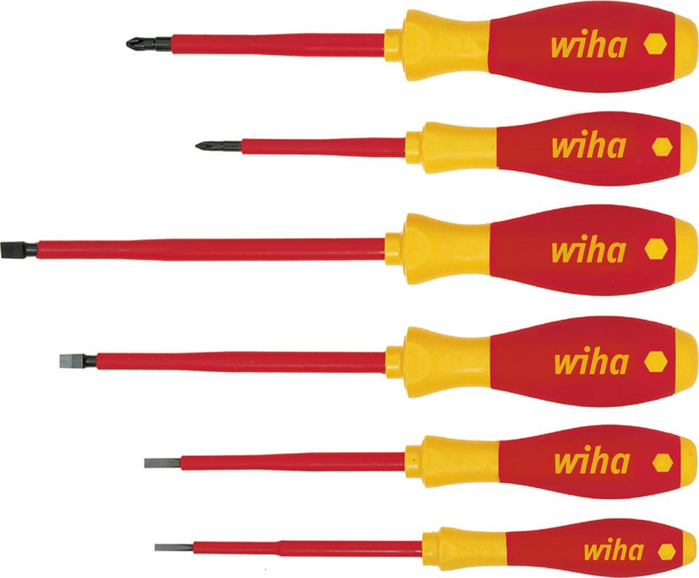 Schraubendreher-Satz 320NK6 6tlg.Schl/PH VDE Wiha