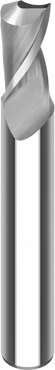 VHM-Einzahnfräser D1=8 D2=8 L2=25 L1=63 Z=1 HA