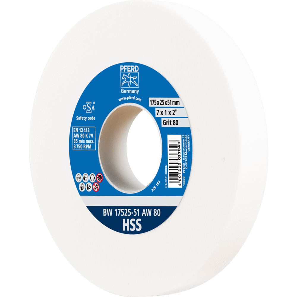 PFERD Schleifscheiben BW 17525-51 AW 80 HSS