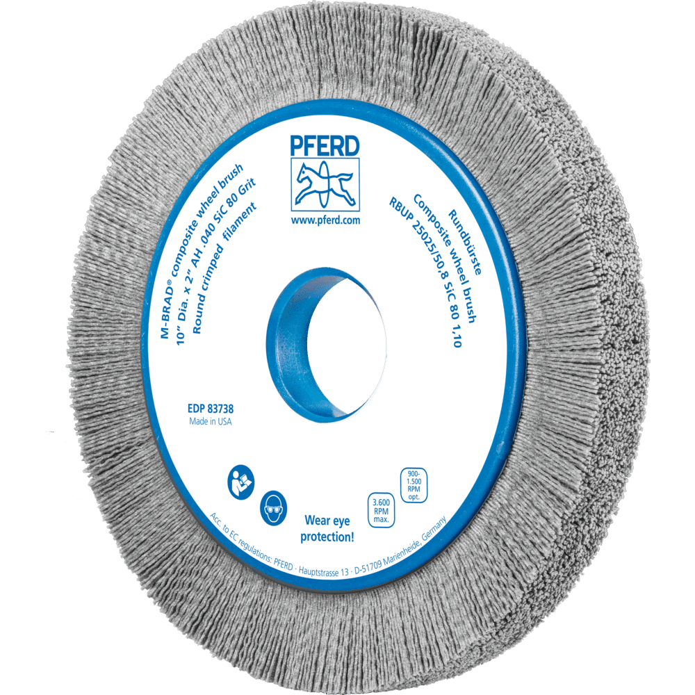 PFERD Bürsten mit Plastikkörper RBUP 25025/50,8 SiC 80 1,10