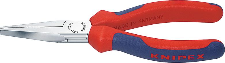 Langbeckzange Form1 flachForm1 mit Griffen mit PVC-Überzug 160mm KNIPEX