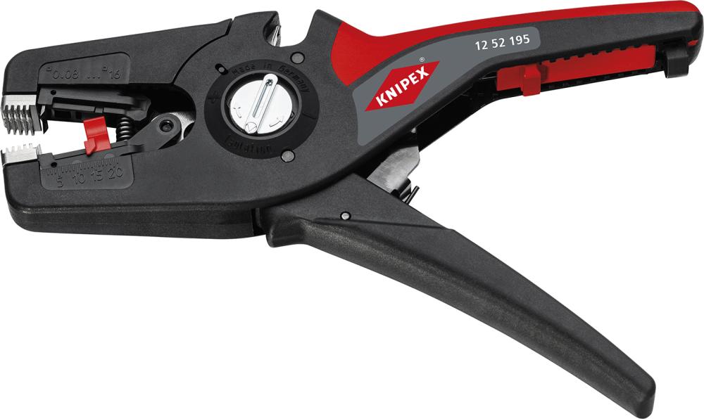 Automatik-Abisolierzange PreciStrip 16 12 52 195 KNIPEX