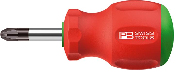Schraubendreher Stubby PZ2x 35mm SwissGrip PB Swiss Tools