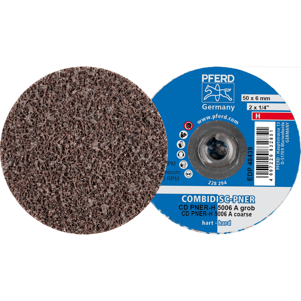 PFERD COMBIDISC-Schleifwerkzeuge CD PNER-H 5006 A G