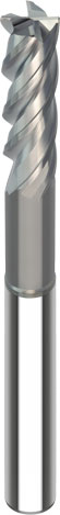 VHM-Schaftfräser HPC Fightmax 3xD D1=10 D2=10 L2=33 L1=100 D3=9,5 L3=58 EF=0,2