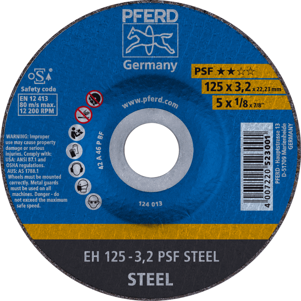 PFERD Trennscheiben EH 125-3,2 PSF STEEL