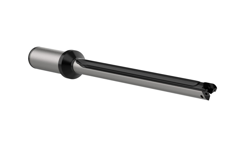 T-A Pro Bohreinsatzhalter Haltergröße A, Ø 12,70 - 13,89 mm (17,64 mm) Serie 0, 10xD Zylinderschaft metrisch (mit Fläche) Ø 20 mm