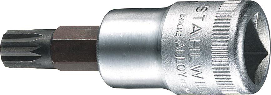 Schraubendrehereinsatz 1/2" XZN M8x60mm Stahlwille