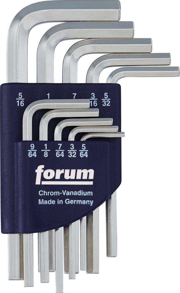 6kt-Schl.-Satz DIN911 5/64-5/16" Halter FORUM