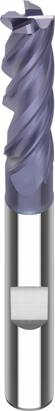 VHM-Schaftfräser HPC UNI 3xD D1=10 D2=10 L2=33 L1=100 D3=9,5 L3=54 EF=0,2