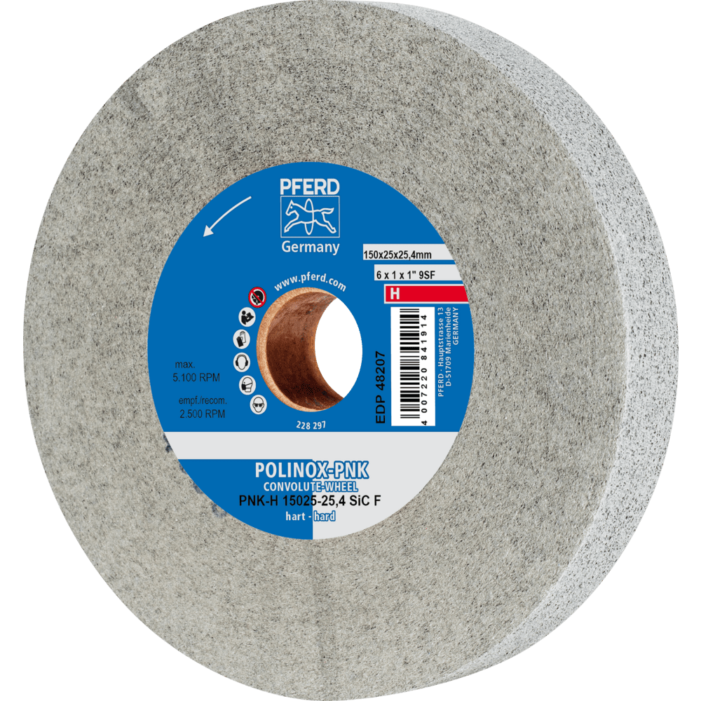 PFERD Vlieswerkzeuge PNK-H 15025-25,4 SiC F