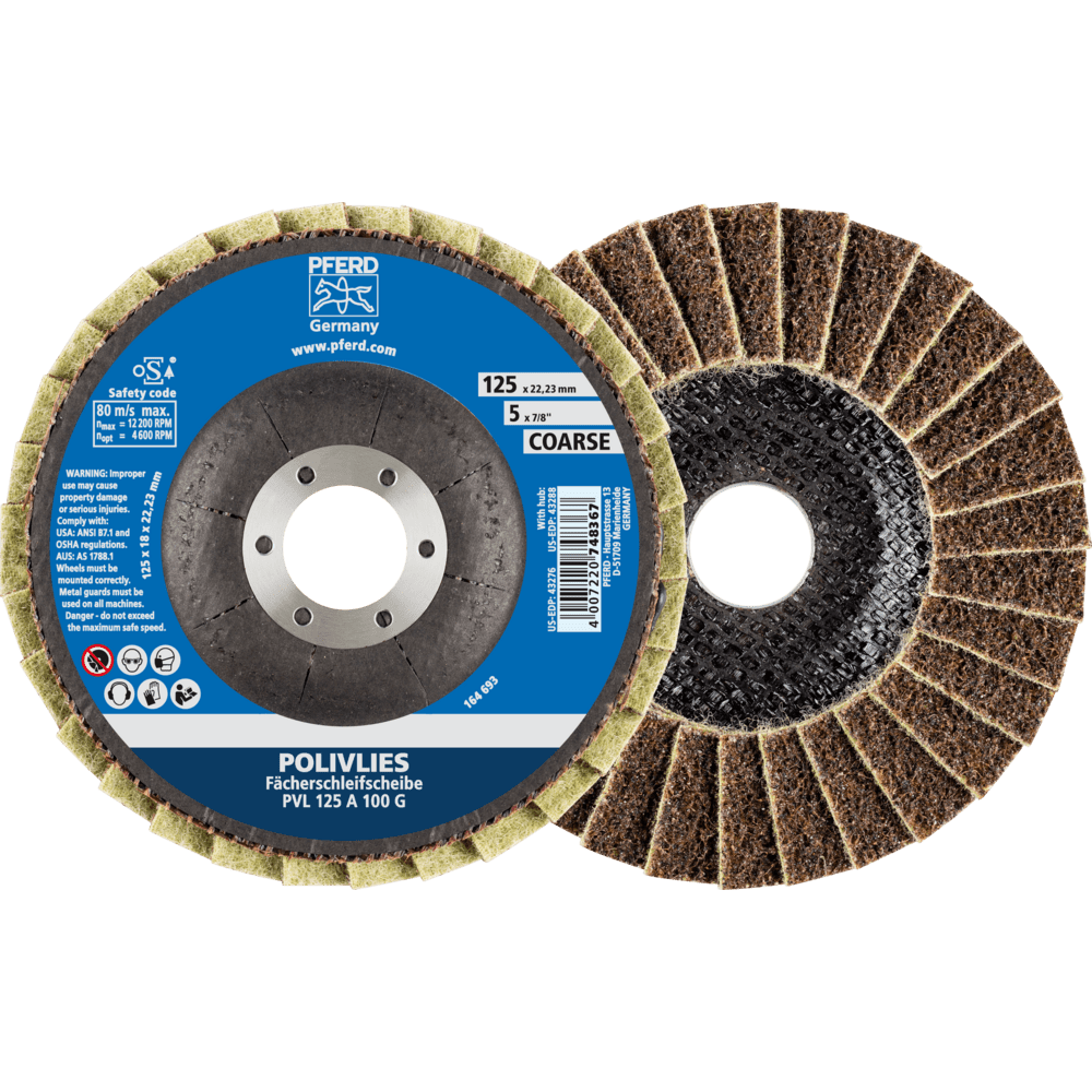 PFERD Vlieswerkzeuge PVL 125 A 100 G