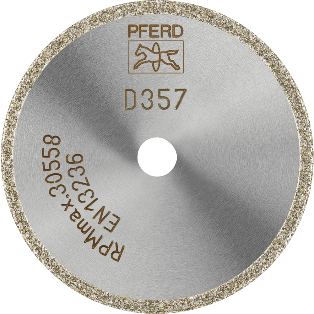 PFERD Dia.- und CBN-Trennwerkzeuge Galvanik D1A1R 50-2-6 D 357 GAD