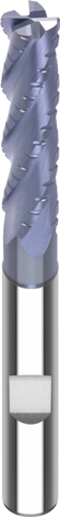 VHM-Schruppschlichtfräser Starmax Typ NF D1=12 D2=12 L2=53 L1=110 D3=11 L3=65 EF=0,5